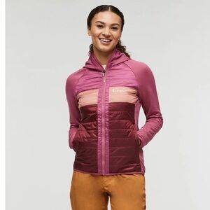 Cotopaxi Two-Tone Pink and Red Jacket